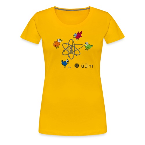 uulm Spatzenlogo - Frauen Premium T-Shirt