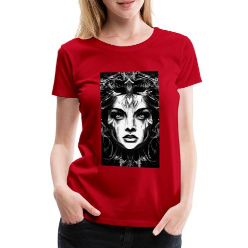 SIIKALINE FEMALE WARRIOR - Premium-T-shirt dam