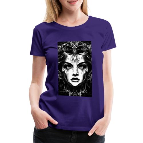 SIIKALINE FEMALE WARRIOR - Premium-T-shirt dam