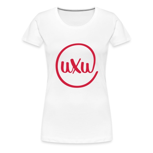 UXU logo round - Vrouwen Premium T-shirt