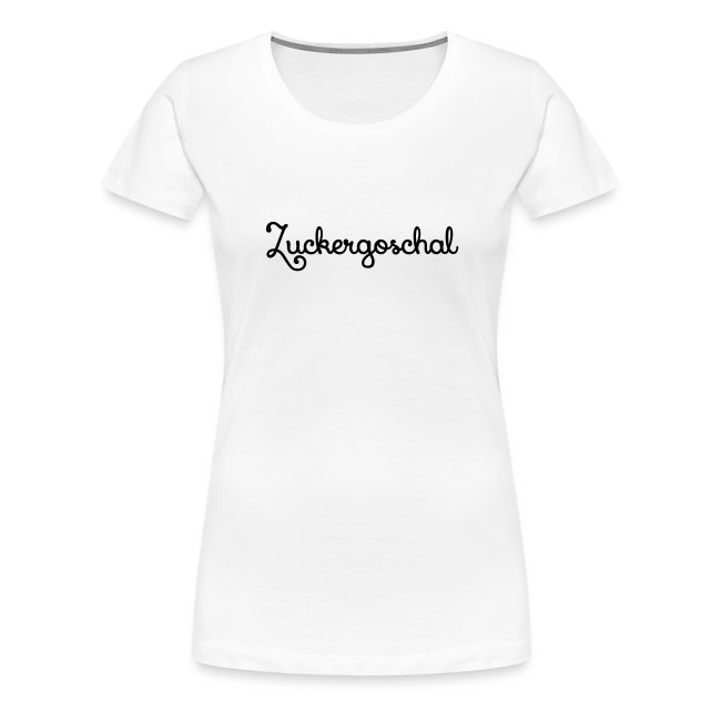 Vorschau: Zuckergoschal - Frauen Premium T-Shirt