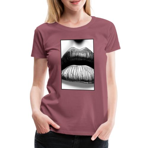 SIIKALINE LIPSS - Premium-T-shirt dam
