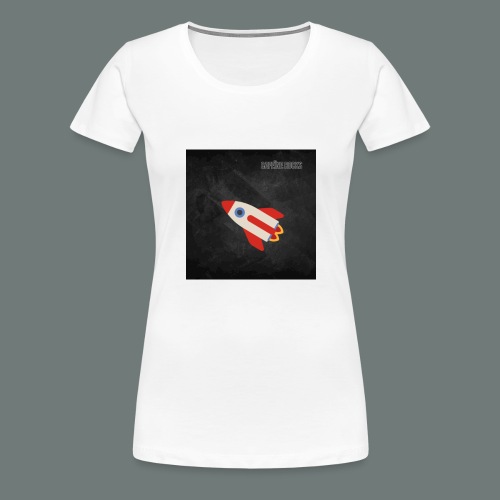 Cafeïne Rocks Rocket - Vrouwen Premium T-shirt