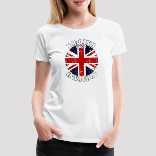 BritishRock Invasion - Frauen Premium T-Shirt
