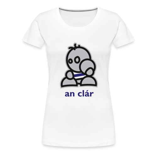 artwork clare footballer g - Women's Premium T-Shirt