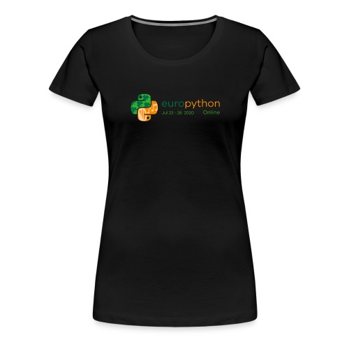 EuroPython 2020 - Color Logo - Women's Premium T-Shirt