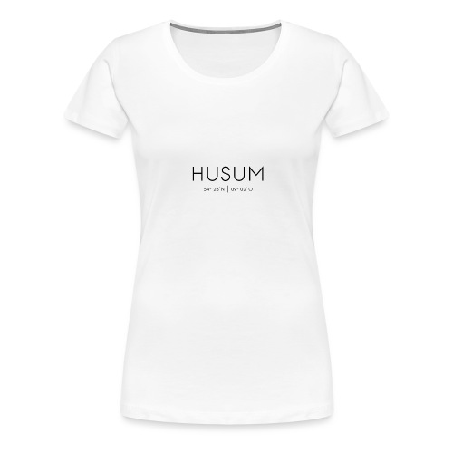 Husum, Schleswig-Holstein, Nordsee, Nordfriesland - Frauen Premium T-Shirt