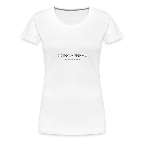Concarneau Bretagne/Frankreich, Finistère, Quimper - Frauen Premium T-Shirt