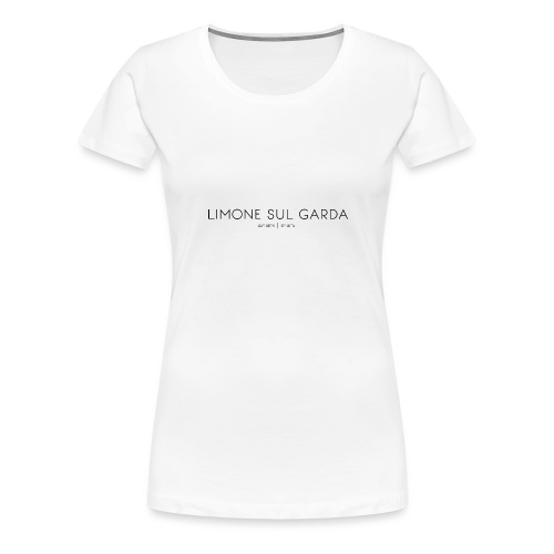 Limone sul Garda, Gardasee, Italien, Lombardei - Frauen Premium T-Shirt