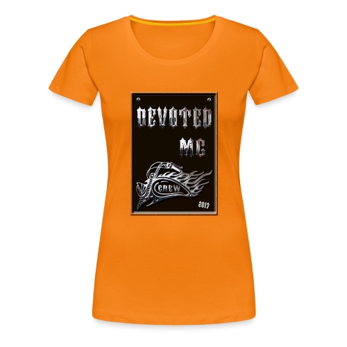 DEVOTED MC CREW - Premium T-skjorte for kvinner