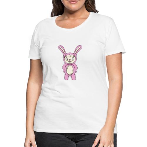 coniglio rosa - Maglietta Premium da donna