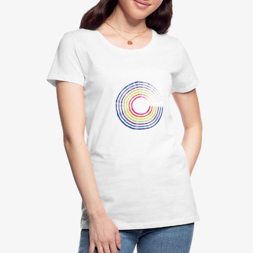 Circle rainbow - Maglietta Premium da donna