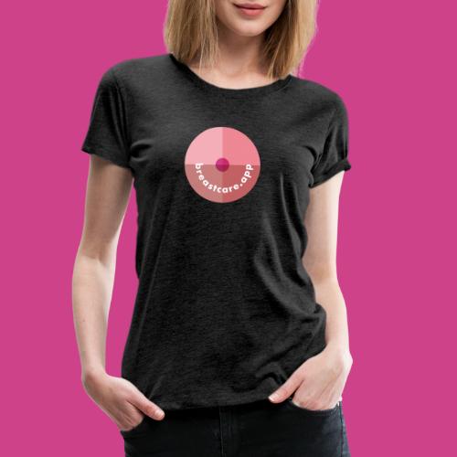 breastcare App Icon - Frauen Premium T-Shirt