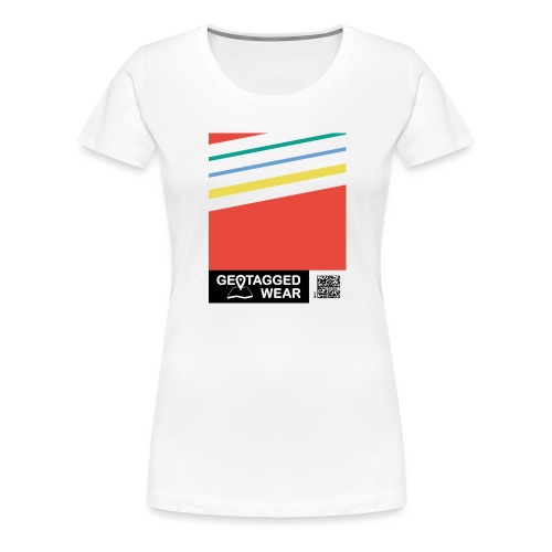 Unisex Stripes Colored - Frauen Premium T-Shirt