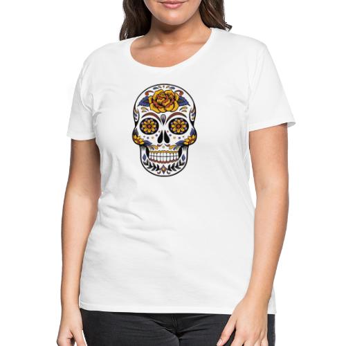 skull mexiko mexico - Frauen Premium T-Shirt