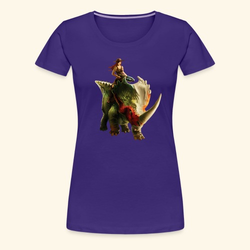 Dino Storm - Women's Premium T-Shirt