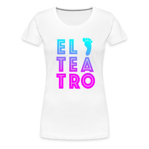 El Teatro blau pink - Frauen Premium T-Shirt