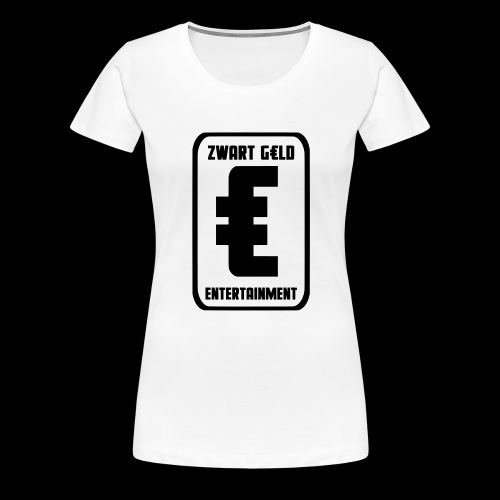 ZwartGeld Logo Sweater - Vrouwen Premium T-shirt