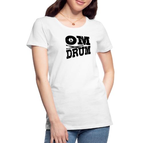 om drum yoga - Frauen Premium T-Shirt