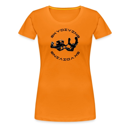 skydiving - Frauen Premium T-Shirt