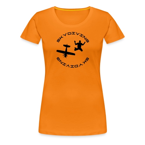 skydiving - Frauen Premium T-Shirt
