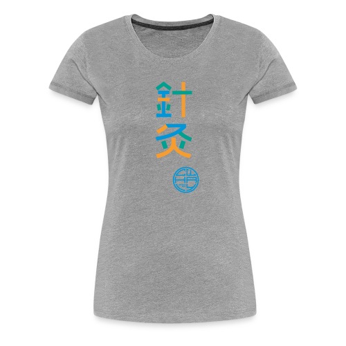 Aku-Moxa 3-farbig - Frauen Premium T-Shirt