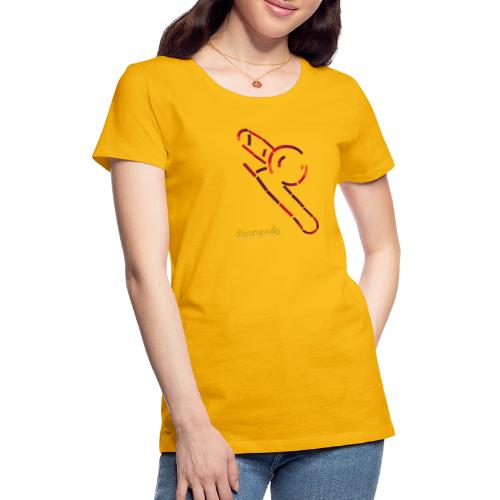 Trombone - Vrouwen Premium T-shirt