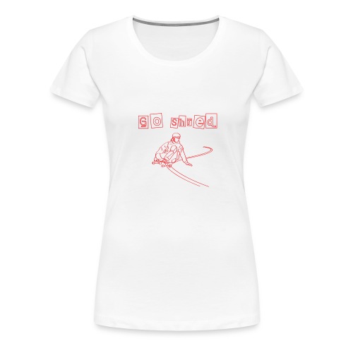 goshred - Women's Premium T-Shirt