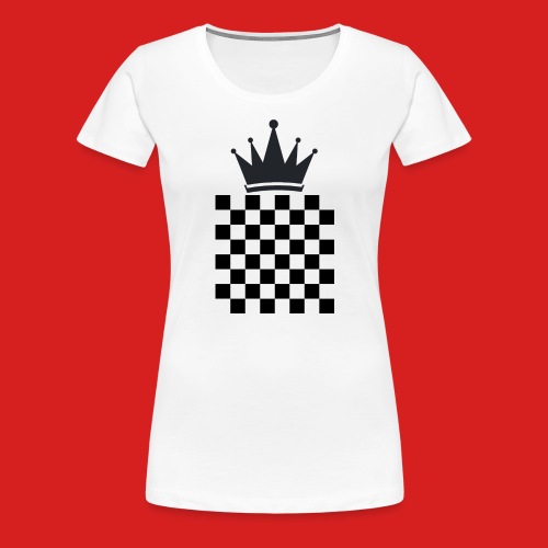 Schach König - Frauen Premium T-Shirt