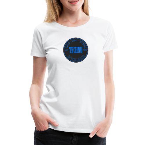 techno est 1980 - Frauen Premium T-Shirt