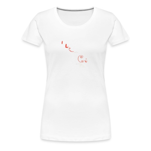 i love gaorii ~ the voice ಌ - Frauen Premium T-Shirt