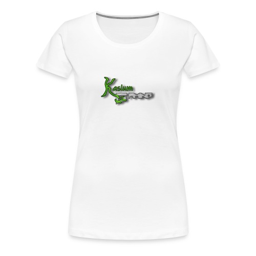 Kaslum Gaming Logo - Dame premium T-shirt