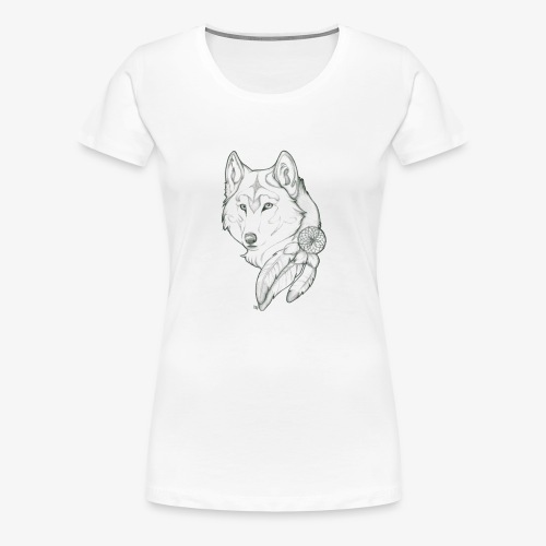 wolf - Vrouwen Premium T-shirt