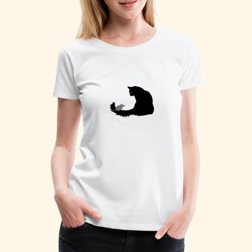 Katze und maus - Frauen Premium T-Shirt