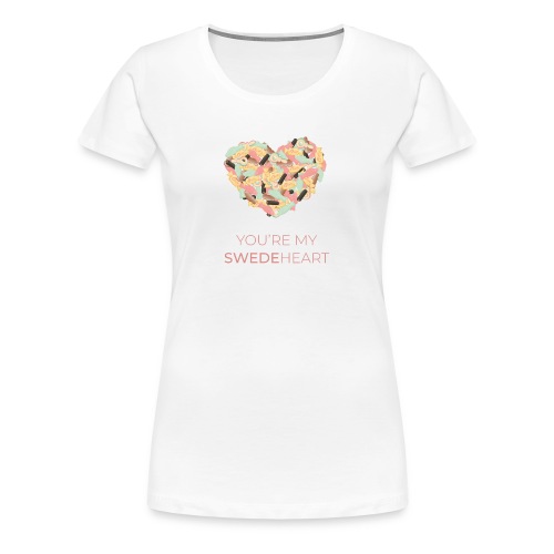 SWEDEheart - Premium-T-shirt dam