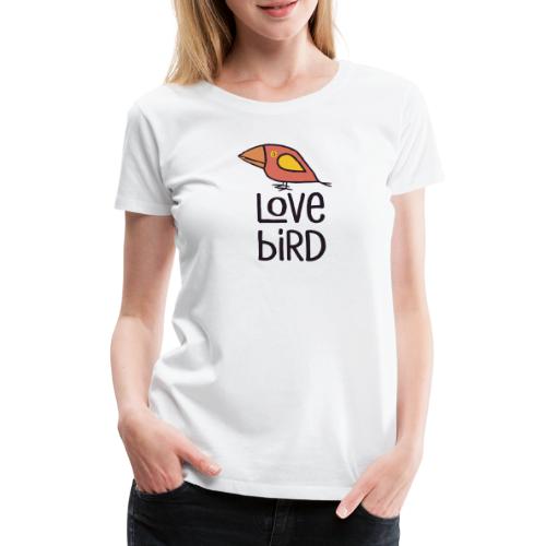 love bird rot - Frauen Premium T-Shirt