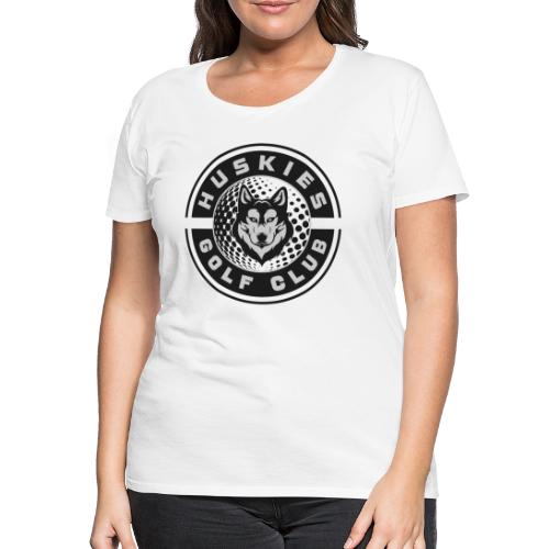 Huskies Golf Club - Frauen Premium T-Shirt