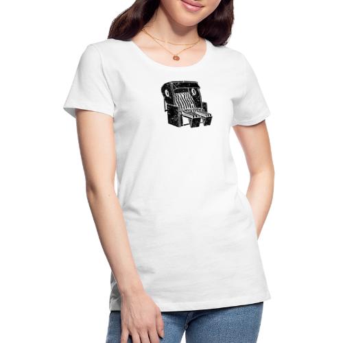 Strandkorb Illustration von Clarissa Schwarz - Frauen Premium T-Shirt