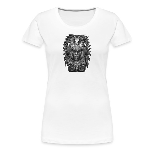 Aztec warrior - Frauen Premium T-Shirt