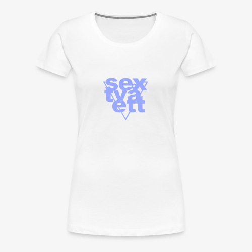 sextvåett By TheRawburt - Premium-T-shirt dam