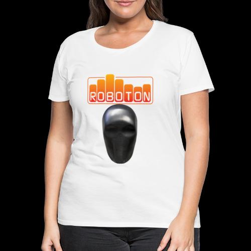 ROBOTON Head & Logo - Women's Premium T-Shirt