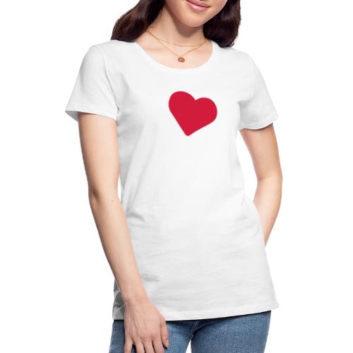 Deck of Cards heart - Women's Premium T-Shirt