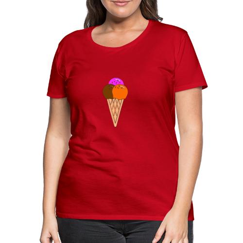 Ice cream - Women's Premium T-Shirt