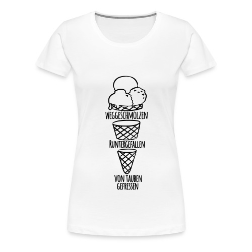 eis - Frauen Premium T-Shirt