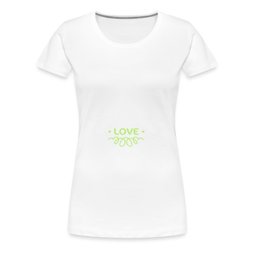 Let me sow love - Vrouwen Premium T-shirt