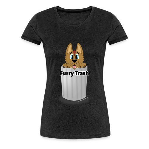 Furry Trash - Dame premium T-shirt