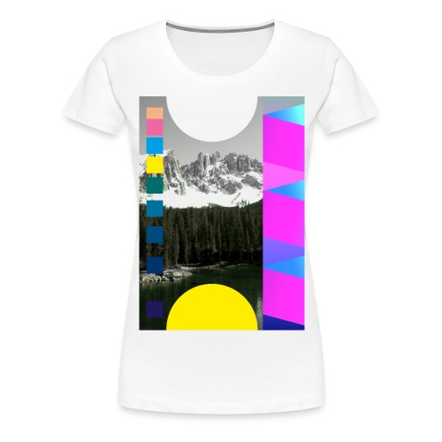 Landschaft - Frauen Premium T-Shirt