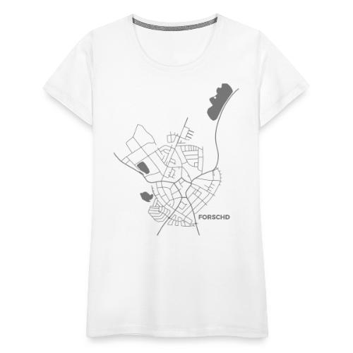 Forschd Karte - Frauen Premium T-Shirt