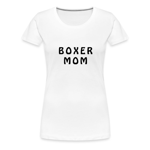 Boxer Mom - Koszulka damska Premium