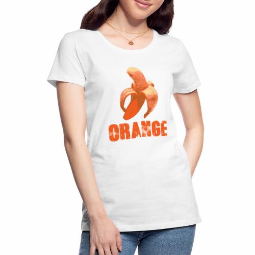 Orange - Vrouwen Premium T-shirt